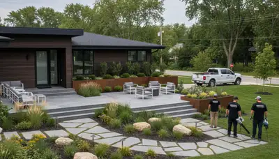 Landscape maintenance service in Milwaukee, WI for residential and commercial lawns