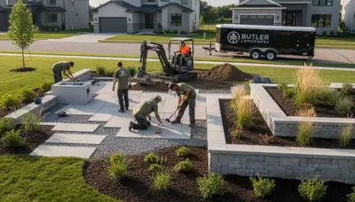 Landscaping services in Milwaukee, WI for lawn care, mowing, and yard maintenance