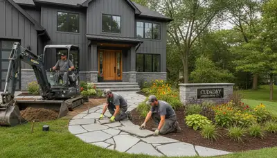 Landscaping service in Milwaukee, WI for professional lawn care and yard maintenance