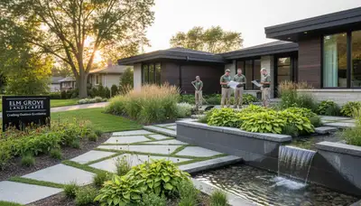 Landscaping service in Milwaukee, WI providing professional lawn care for residential and commercial properties
