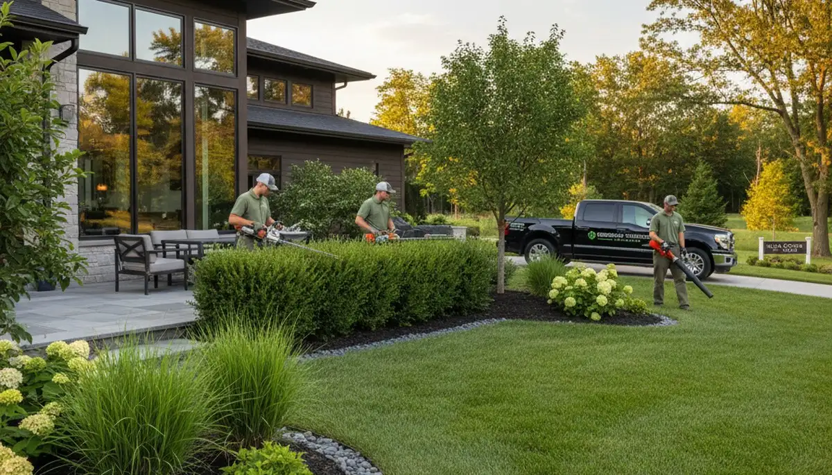 Landscaping service in Milwaukee, WI for residential lawn care and yard maintenance
