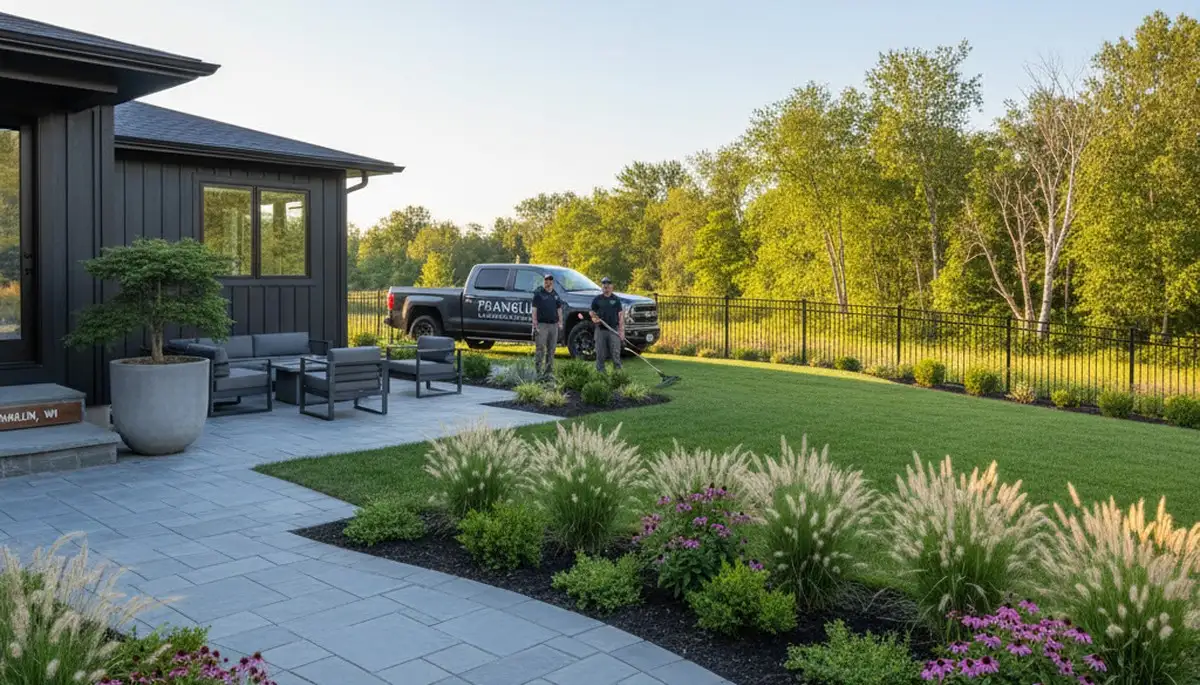 Landscaping services in Milwaukee, WI for healthy lawns, yard care, and curb appeal