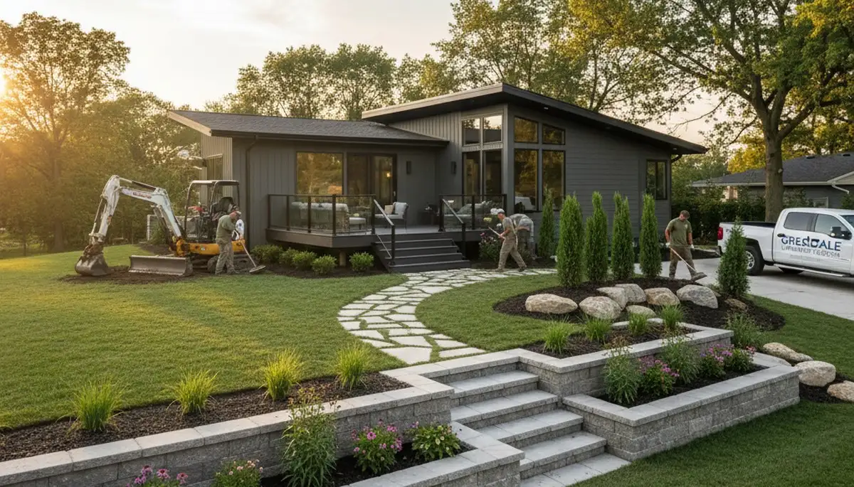 Landscaping services in Milwaukee, WI for healthy lawns and professional yard care