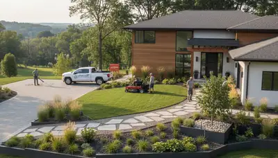 Landscaping service in Milwaukee, WI for professional lawn care and yard maintenance