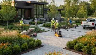 Landscaping service in Milwaukee, WI for lawn care and yard maintenance