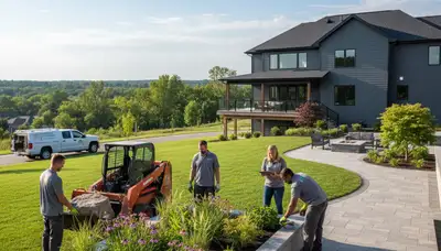 Landscaping service in Milwaukee, WI for lawn care and outdoor property maintenance