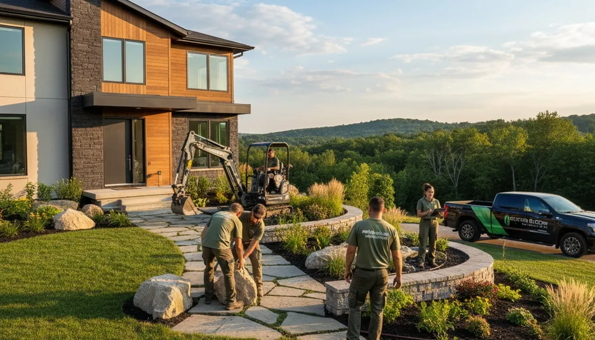 Landscape maintenance service in Milwaukee, WI for residential and commercial lawns