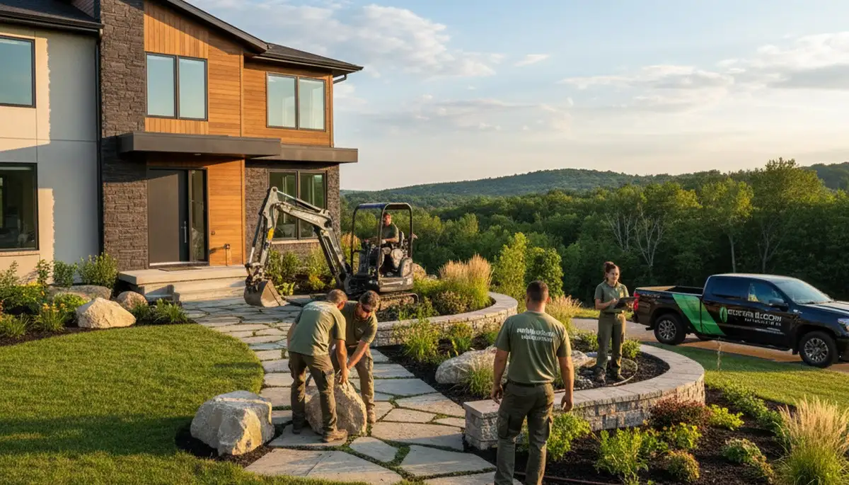 Landscape maintenance service in Milwaukee, WI for residential and commercial lawns