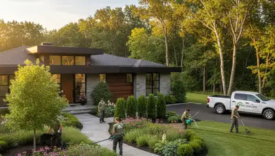 Landscaping service in Milwaukee, WI for residential lawn care and yard maintenance