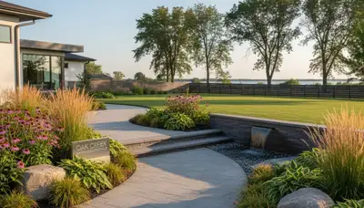 Landscaping services in Milwaukee, WI for lawn care, yard maintenance, and curb appeal
