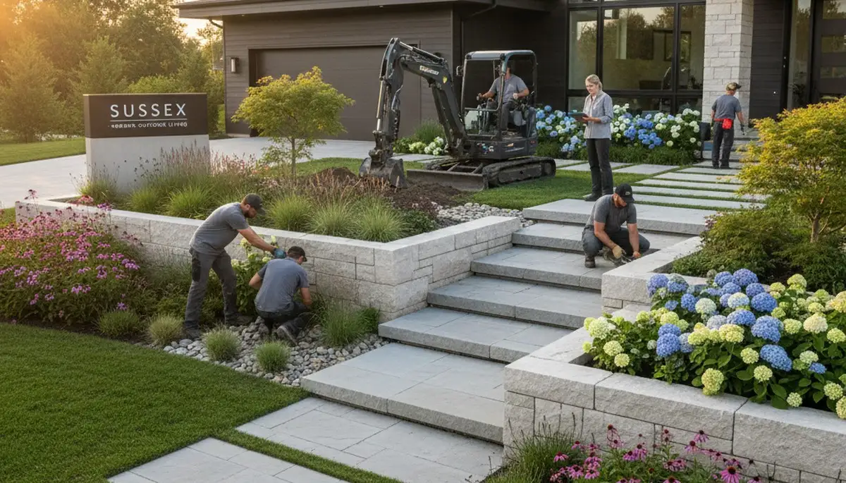 Landscaping service in Milwaukee, WI for professional lawn care and outdoor property maintenance